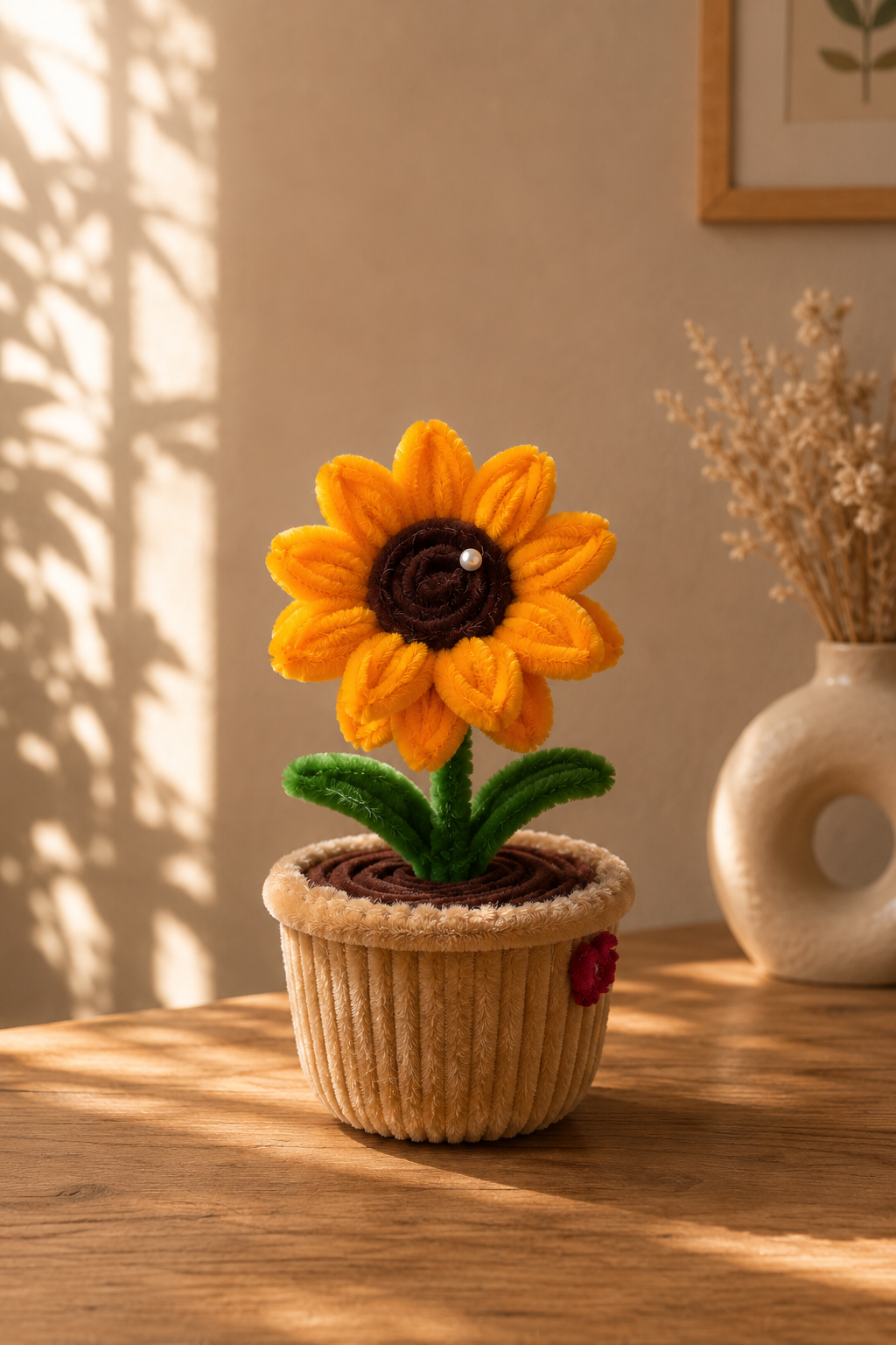 Twin Sunflower Pot | Ready Piece